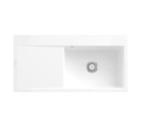 Villeroy & Boch V&B évier encastré Subway Style 60 Flat droite, avec garniture vidage, blanc alp C-plus Quantité:1