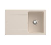 Villeroy & Boch V&B Évier Siluet 45 m avec garniture vidage, manuel, ivoire CeramicPlus Quantité:1