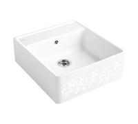 Villeroy & Boch V&B Évier simple bac avec garniture de vidage, excentrique, blanc pea. C-plus Quantité:1