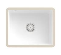 Villeroy & Boch V&B Évier sous-plan Subway 60 SU avec garniture vidage, mitigeur, blanc CeramicPlus Quantité:1