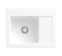 Villeroy & Boch V&B Évier Subway 45 Compact gauche, avec garniture, mitigeur, blanc alp C-plus Quantité:1