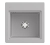 Villeroy & Boch V&B Évier Subway Style 50 S avec garniture, robinet, mitigeur, steam C-plus Quantité:1