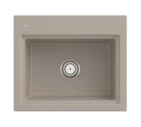 Villeroy & Boch V&B Évier Subway Style 60S avec vidage, mitigeur + grille, Alm. C-plus Quantité:1