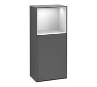 Villeroy & Boch V&B Finion Applique murale armoire latérale 41,8x93,6cm, droite, gris mat Lac Quantité:1
