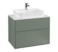 Villeroy & Boch V&B Finion Meuble sous lavabo Éclairage mural 80x60,3 cm, plaque de fixation blanche, huile avec laque Quantité:1