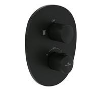 Villeroy & Boch V&B Kit de montage ANTAO thermostat encastré avec régulateur de débit 1 voie, bleu Quantité:1