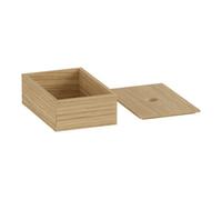 Villeroy & Boch V&B Kosmetikbox Antao Lot de 3, 18x12,5x6 cm, Bois Quantité:1