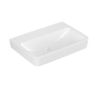 Villeroy & Boch V&B Lavabo O.NOVO 65x46 cm, coin, sans trop-plein, blanc, sans robinetterie Quantité:1