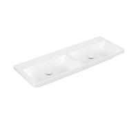 Villeroy & Boch V&B Meuble double vasque Subway 3.0 130x47cm, angle, sans robinetterie, blanc mat C+ Quantité:1