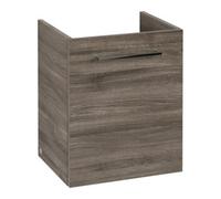 Villeroy & Boch V&B Meuble sous-lavabo Avento 43x51,4x38,4 cm, 1 tiroir, gauche, verre brillant, blanc Oa Quantité:1