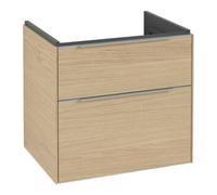 Villeroy & Boch V&B Meuble sous-lavabo Subway 3.0 62,2x57,6x47,8cm, avec LE/Gr AL brillant, Nord Oa Quantité:1
