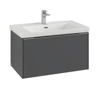 Villeroy & Boch V&B Meuble sous-lavabo Subway 3.0 77,2x42,9x47,8cm, m LE/Gr AL gl, so gre. Quantité:1
