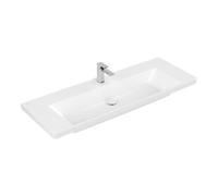 Villeroy & Boch V&B Meuble vasque Subway 3.0 130x47cm, coin, avec 1 tiroir HL/o ÜL, blanc C-plus Quantité:1