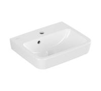 Villeroy & Boch V&B O.NOVO HWB encastré/surélevé 45x37 cm, angle, avec trop-plein, blanc Quantité:1