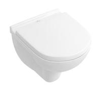 Villeroy & Boch WC suspendu O.Novo 5688H1R1, compact, CeramicPlus, abattant SoftClosing, blanc