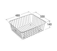 Villeroy & Boch V&B Panier à fil pour Subway 60XL, acier inoxydable Quantité:1