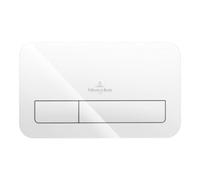 Villeroy & Boch V&B Plaque de commande ViConnect 200G 26,9x16,1x1,3cm, surf. verre, blanc glo Quantité:1