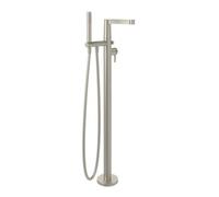 Villeroy & Boch V&B Robinet de baignoire monocommande Conum sur pied, nickel brossé noir Quantité:1