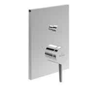 Villeroy & Boch Mitigeur bain-douche encastré Conum TVT12700100061 chromé monocommande