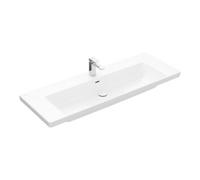 Villeroy & Boch V&B Subway 3.0 Meuble-lavabo 130x47cm, angle, avec 1 tiroir/avec trop-plein, blanc C-plus Quantité:1