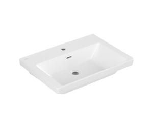 Villeroy & Boch V&B Subway 3.0 Meuble-lavabo 65x47 cm, angle, avec 1 tiroir/avec siphon, blanc mat C+ Quantité:1