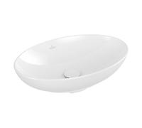 Villeroy & Boch V&B V&B Lavabo à poser Loop & Friends 56x38 cm, sans trop-plein, blanc C+, ovale, sans trou robinet Quantité:1