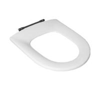Villeroy & Boch V&B WC-Siège VICARE blanc, sans couvercle, charnières inox Quantité:1