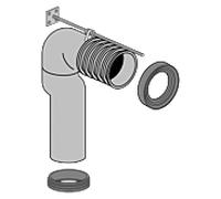 Villeroy & Boch coude de Vario 87110000 70-170 mm, vertical pour sortie