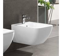Villeroy und Boch Venticello Villeroy und Boch Bidet 441100RW 56x37,5cm, pierre blanche C-plus, avec trou pour robinetterie, avec trop-plein