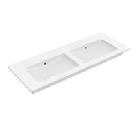 Villeroy & Boch Venticello lavabo 4111DJR1 130x50 cm, Ceramicplus blanc, sans trou pour robinetterie