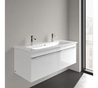 Villeroy & Boch Venticello lavabo 4104CK01 120x50cm, blanc, 2 trous robinetterie, avec trop-plein