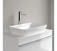 Villeroy & Boch Venticello lavabo 41135501 55 x 36 cm, blanc, sans trou pour robinetterie, avec trop-plein
