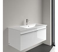 Villeroy & Boch Lavabo Venticello 4134R101 100x50 cm blanc bassin à droite 1 trou pour robinet