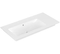 Villeroy & Boch Venticello lavabo 4134L301 100x50 cm, blanc, sans trou pour robinetterie, bassin à gauche