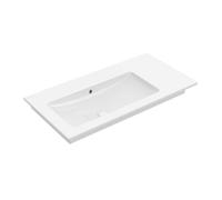 Villeroy & Boch Venticello lavabo 4134L3R1 100x50 cm, Ceramicplus blanc, lavabo à gauche