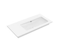 Villeroy & Boch Venticello lavabo 4134R301 100x50 cm, blanc, sans trou pour le robinet, lavabo droit