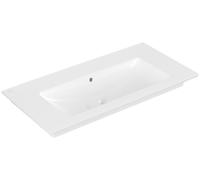 Villeroy & Boch Venticello lavabo 4104AJR1 100x50 cm, sans trou pour robinet, céramique blanche alpine Plus