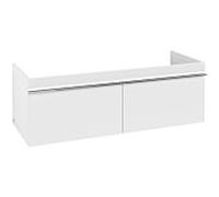 Villeroy & Boch Venticello A93901MS 125,3x42x50,2cm, poignée chromée, Weiß Matt