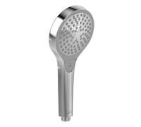 Douchette Villeroy & Boch Verve TVS10900100061 Ø 110 mm, 3 jets, avec protection anti-retour, fixation murale, chromée