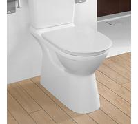 Villeroy et Boch ViCare stand washdown WC 4620R0T2 blanc AntiBac C- Plus , pour combinaison, sortie horizontale, DirectFlush