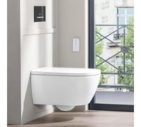 Villeroy & Boch ViClean - WC suspendu avec abattant lavant, Directflush, avec CeramicPlus, blanc alpin V0E100R1
