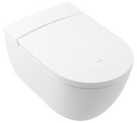 Villeroy & Boch ViClean toilette lavante suspendue sans collerette blanc V0E100R1