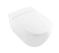 Villeroy & Boch ViClean - WC suspendu avec abattant lavant, Directflush, avec CeramicPlus, blanc alpin V0E100R1
