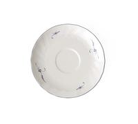 Villeroy & Boch Vieux Luxembourg Sous-tasse, 16 cm, Porcelaine Premium, Blanc/Bleu