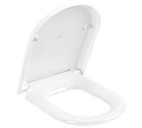 Villeroy & Boch WC Hommage 8809S6R1 blanc – fermeture souple – charnières en laiton de haute qualité