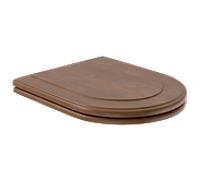 Villeroy & Boch WC siège Hommage bouleau Hommage / noyer teinté
