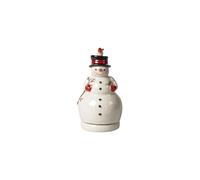 Villeroy & Boch Boîte à musique bonhomme de neige Nostalgic Melody Blanc
