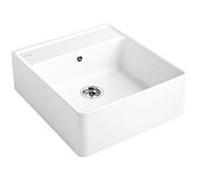 Villeroy et Boch 1 bac 632061R1 set de vidange, fonctionnement manuel, kit de montage, blanc