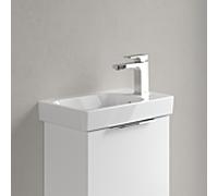 Villeroy und Boch Architectura lave-mains 43864801 48x27,5cm, vasque à gauche, trou pour robinet 2000 , avec trop-plein, blanc