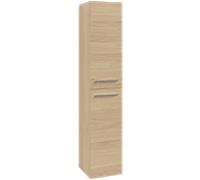 Villeroy & Boch Colonne Avento A89400VJ 2 portes gauche 35×176×37,2 cm Chêne nordique poignée chrome